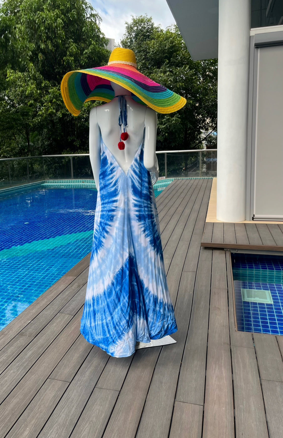 Suntory Blu Maxi Dress