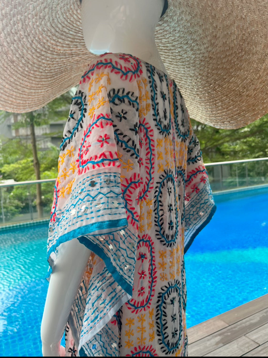 Handmade Rainbow Kaftan