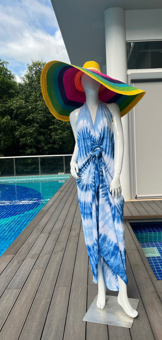 Suntory Blu Maxi Dress